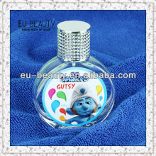 Botella de perfume de cristal elegante de alta clase 50ml